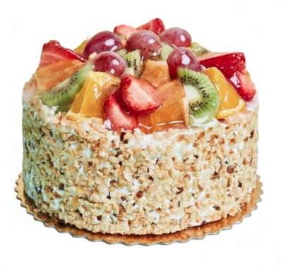 Efsane Tat Deneyimi 6-9 Kişilik Karışık Meyveli Yaş Pasta